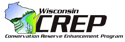 CREP Logo, Wisconsin Conservation Reserve Enhancement Program